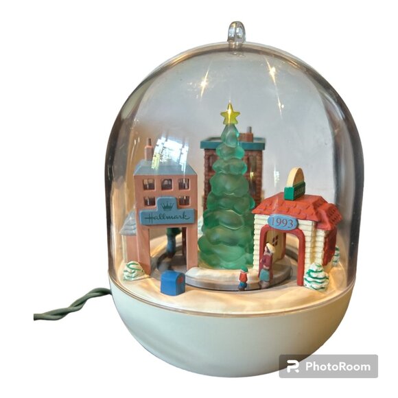 Vintage Hallmark Keepsake Ornament Last Minute Shopping Light and Motion - Picture 3 of 5